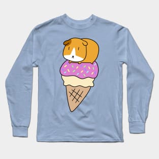 Icecream Guinea Pig Long Sleeve T-Shirt